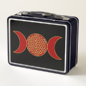 Magic Triple Moon - Spirit Flower of Life 1 Hoodie (Achterkant)