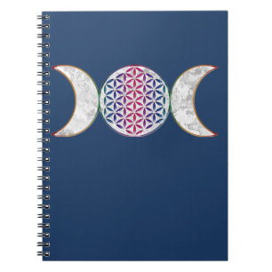 Magic Triple Moon - Spirit Flower of Life 2 Notitieboek