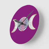 Magic Triple Moon - Spirit Flower of Life 2 Ronde Klok (Hoek)