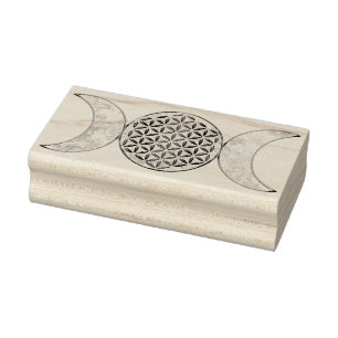 Magic Triple Moon - Spirit Flower of Life 2 Rubberstempel