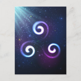 Magic triskel briefkaart