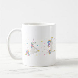 Magic Unicorn doet aan yoga Koffiemok