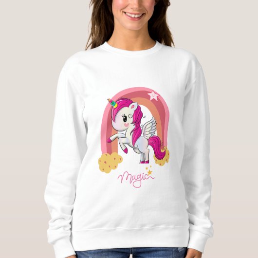 Magic Unicorn Fan Club Trui (Voorkant)
