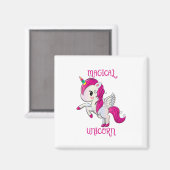 Magic Unicorn Lover Fan Club Magneet (Voorkant / Achterkant)