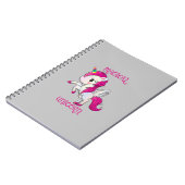 Magic Unicorn Lover Fan Club Notitieboek (Linkerzijde)