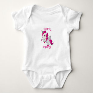 Magic Unicorn Lover Fan Club Romper