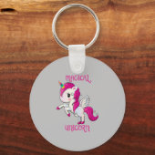 Magic Unicorn Lover Fan Club Sleutelhanger (Voorkant)