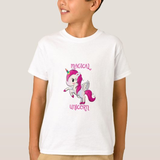 Magic Unicorn Lover Fan Club T-shirt (Voorkant)