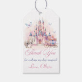 Magic Unicorn Princess Castle Verjaardagscadeau La Cadeaulabel (Voorkant)