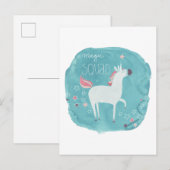 Magic Unicorn Squad Briefkaart (Voorkant / Achterkant)