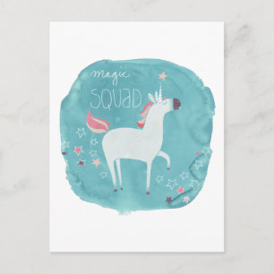 Magic Unicorn Squad Briefkaart