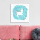 Magic Unicorn Squad Canvas Afdruk (Insitu (Woonkamer))