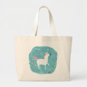 Magic Unicorn Squad Grote Tote Bag (Voorkant)