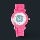 Magic Unicorn Squad Horloge<br><div class="desc">Magic Unicorn Squad III van June Erica Vess. Biedt een eenhoorn met een waterverf pastelachtergrond.</div>
