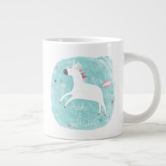 Magic Unicorn Squad - Maak een wens Grote Koffiekop (Rechts)