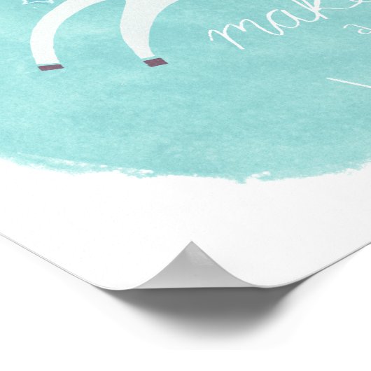 Magic Unicorn Squad - Maak een wens Poster (Hoek)