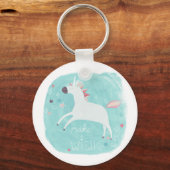 Magic Unicorn Squad - Maak een wens Sleutelhanger (Voorkant)