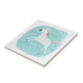 Magic Unicorn Squad - Maak een wens Tegeltje (Zijkant)