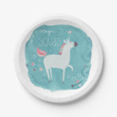 Magic Unicorn Squad Papieren Bordje (Voorkant)
