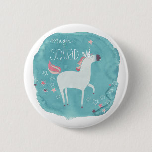 Magic Unicorn Squad Ronde Button 5,7 Cm