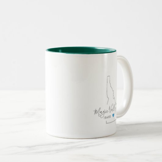 Magic Valley Idaho Coffee Mok (Voorkant rechts)