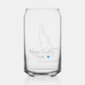 Magic Valley Idaho Drink glas (Voorkant)