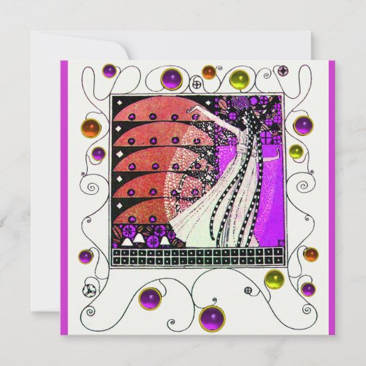 MAGIC VAN DE SPRING: helder, donkerbruin Kaart (Voorkant)