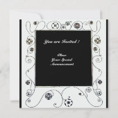 MAGIC VAN DE SPRING, helder rood zwart groen Kaart (Achterkant)