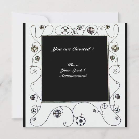 MAGIC VAN DE SPRING, helder rood zwart groen Kaart (Achterkant)