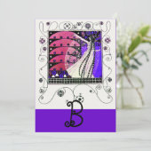 MAGIC VAN DE SPRING, helderblauw rood bruin Kaart (Staand voorkant)