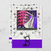 MAGIC VAN DE SPRING, helderblauw rood bruin Kaart (Voorkant / Achterkant)