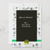 MAGIC VAN DE SPRING, heldergeel zwart groen Kaart (Achterkant)