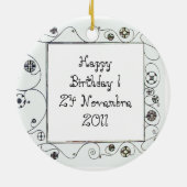 MAGIC VAN DE SPRING KERAMISCH ORNAMENT (Achterkant)