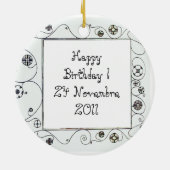 MAGIC VAN DE SPRING KERAMISCH ORNAMENT (Achterkant)