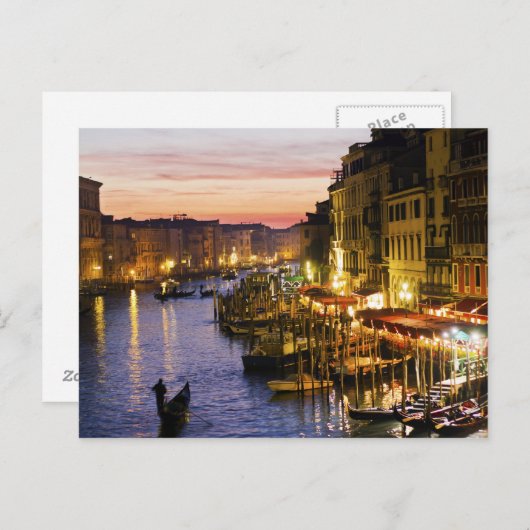 Magic Venice Briefkaart (Voorkant / Achterkant)