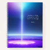 Magic Vibrant Manifestatie Quote Notitieboek (Voorkant)