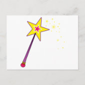 Magic Wand Briefkaart (Voorkant)