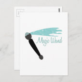 Magic Wand Briefkaart (Voorkant / Achterkant)