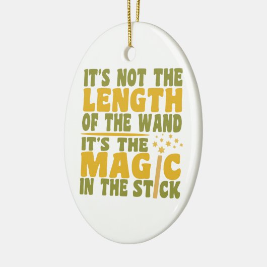 MAGIC WAND custom ornament (Links)