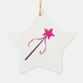 Magic Wand Keramisch Ornament (Voorkant)