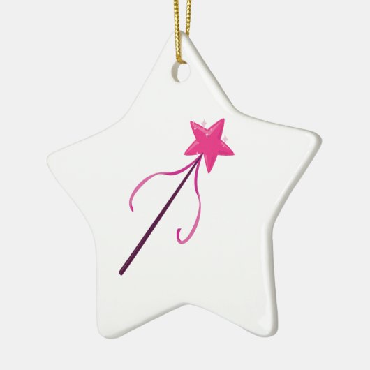 Magic Wand Keramisch Ornament (Links)