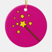 Magic Wand Keramisch Ornament (Voorkant)