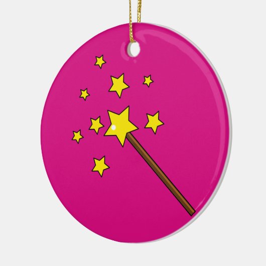 Magic Wand Keramisch Ornament (Links)