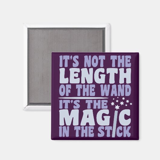MAGIC WAND magnet (Voorkant / Achterkant)