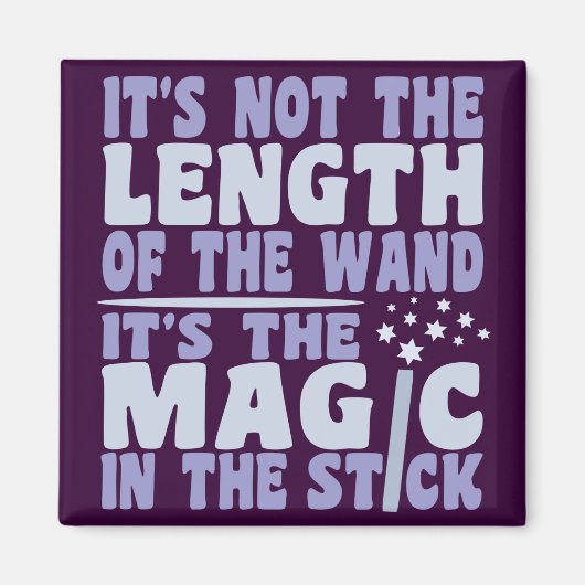 MAGIC WAND magnet (Voorkant)