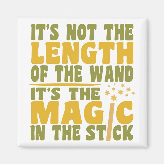 MAGIC WAND magnet (Voorkant)