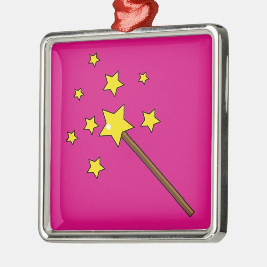 Magic Wand Metalen Ornament (Links)