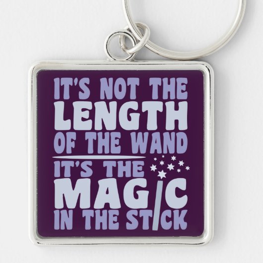 MAGIC WAND-sleutelketen Sleutelhanger (Voorkant)