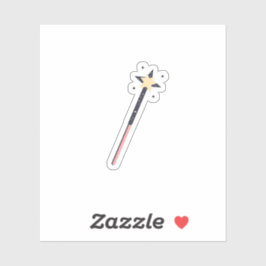 Magic Wand Star Sticker