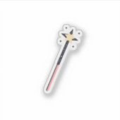 Magic Wand Star Sticker (Voorkant)